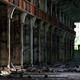 Illustration for article titled Abandoned Shipyard Halls Look Magical After Heavy Rain